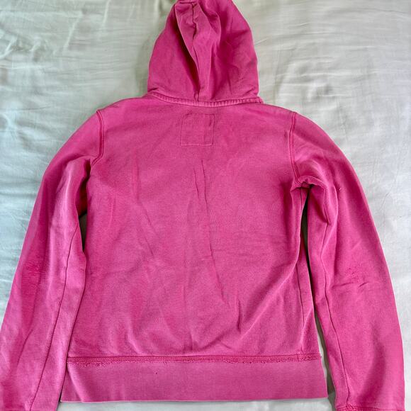 Aeropostale Y2K Pink Zip Up Jacket Hoodie Small - Picture 5 of 7